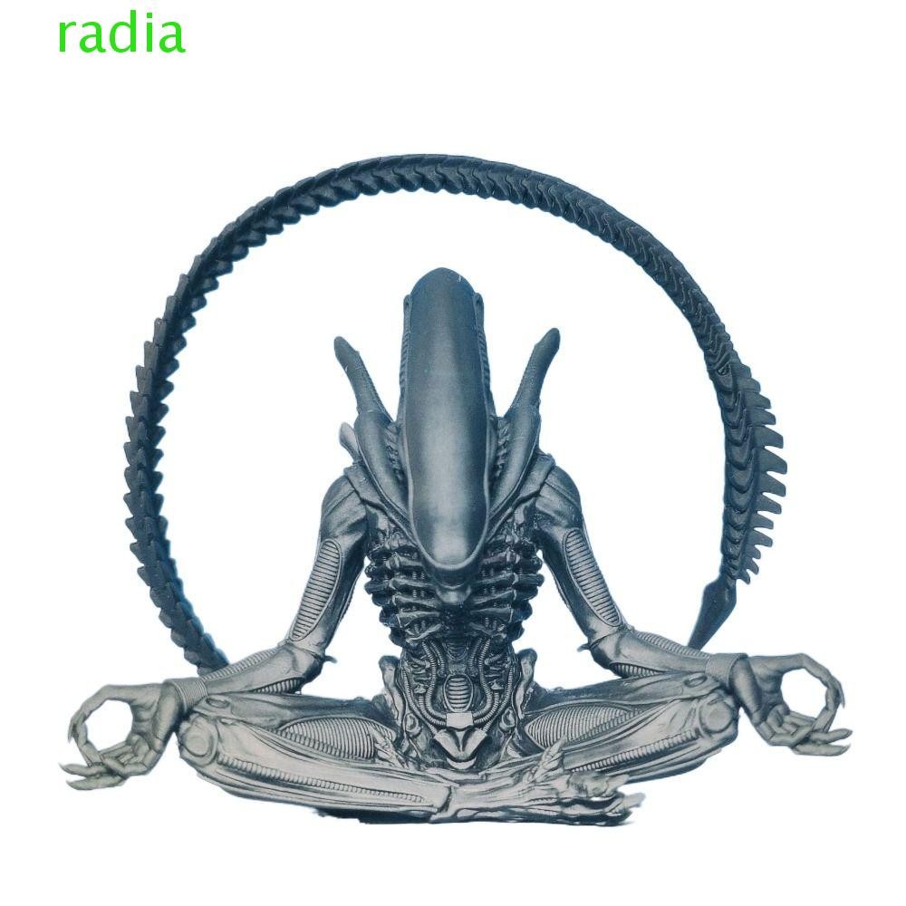 Radiantzap Xenomorph รุ่น, Aliens Romulus การทําสมาธิ Xenomorph รูป, อุปกรณ์ต่อพ่วงภาพยนตร์โยคะ Cros