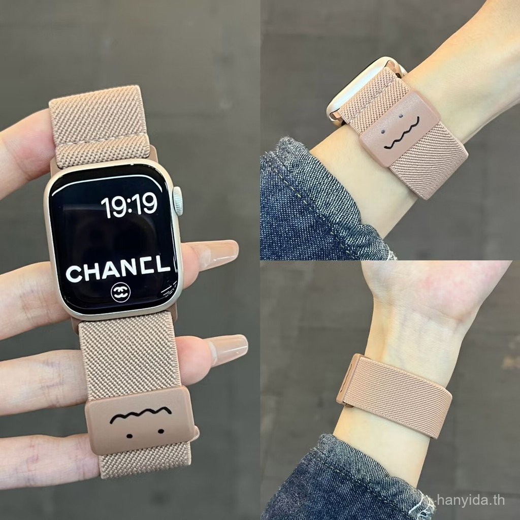 สายรัดแม่เหล็กน่ารักสำหรับ Xiaomi Redmi Watch 5 สายรัดข้อมือไนลอนสำหรับ Redmi Watch 5 Lite อุปกรณ์เสริม