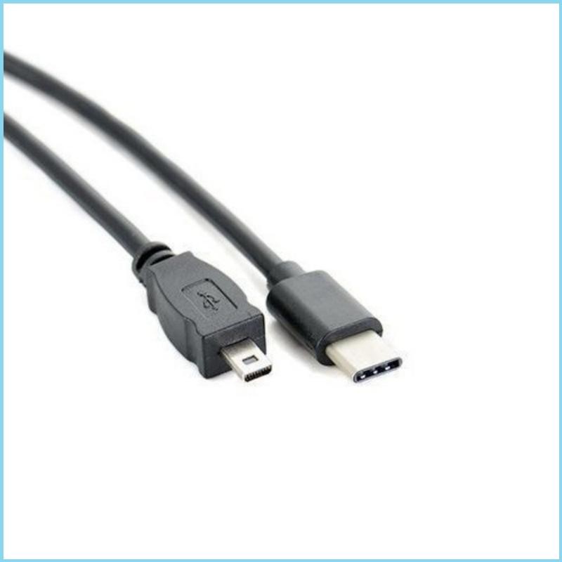 Ezr Type C Mini USB 8Pin 8 Pin OTG Data Cable สําหรับการเชื่อมต่อกล้องดิจิตอล