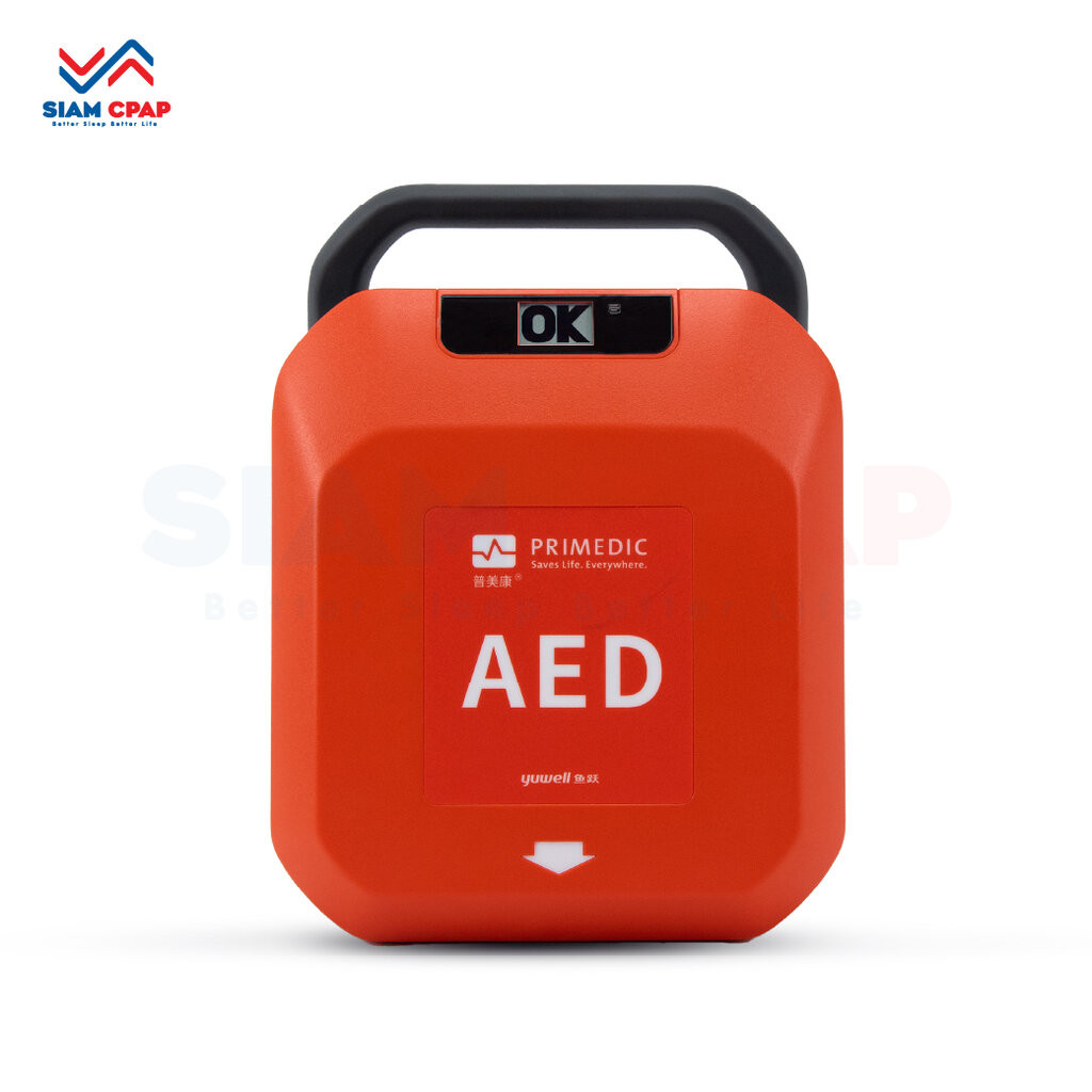 เครื่องกระตุกหัวใจไฟฟ้าชนิดอัตโนมัติ AED HeartSave รุ่น Y8
