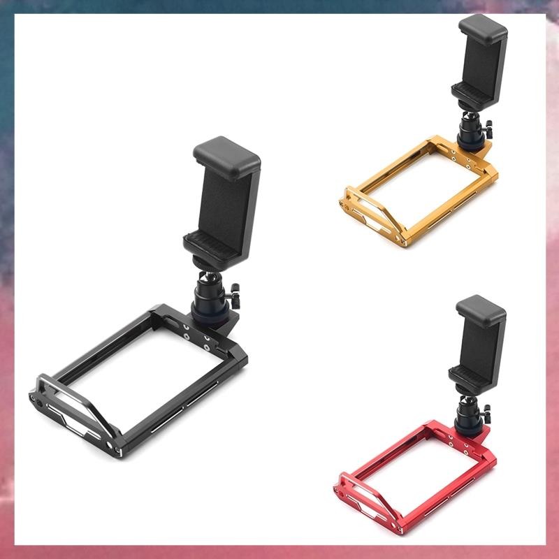 กรอบป้องกันเครื่องส่งสัญญาณโลหะและที่วางโทรศัพท์สําหรับ Flysky Noble NB4 / NB4 Pro / NB4+ รีโมทคอนโทรล