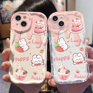 🌵Lucy🌵ส่งจากไทย เคสโทรศัพท์มือถือนิ่ม สเตอริโอ เคสไอโฟน กันกระแทก IPhone 16 15 14 13 12 11 Promax 7 8Plus X/XSMax
