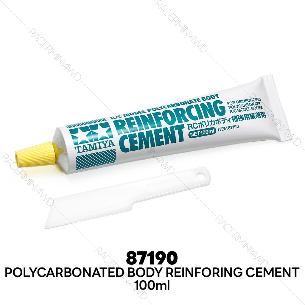 TAMIYA 87190 Polycarbonate Body Reinforcing Cement (100ml) กาวติดบอดี้รถบังคับทามิย่าแท้