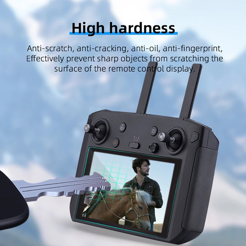 ฟิล์มกระจกนิรภัยสําหรับ DJI MAVIC 3/MAVIC 3 PRO/Air 2S RC PRO รีโมทคอนโทรลหน้าจอป้องกันฟิล์มอุปกรณ์เสริม