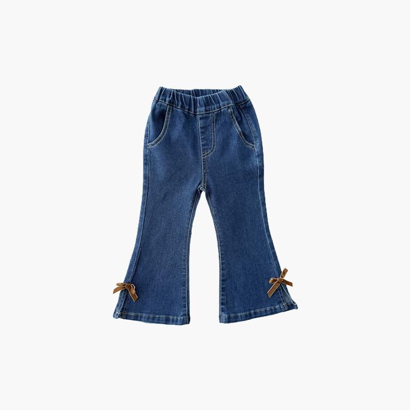 Hania Kids ชุดเด็กผู้หญิง พร้อมส่ง กางเกงผ้ายีนส์ขายาว K3134666