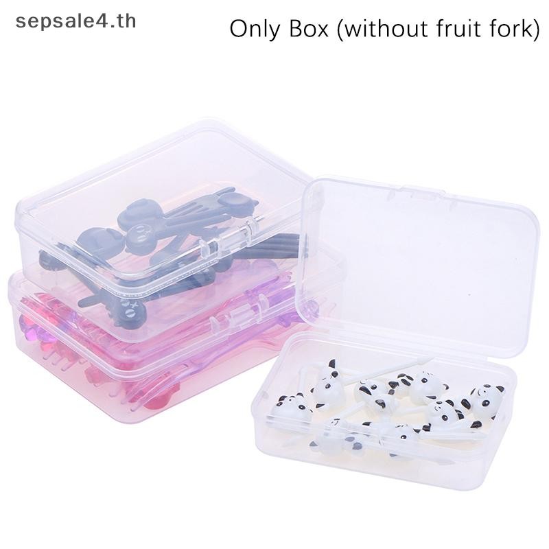# Sepsale # 1 ชิ้นหลากหลายรูปแบบส้อมผลไม้จัดเก็บจัดระเบียบกล่องอาหารไม้จิ้มฟัน Bento กล่องอุปกรณ์เสริมไม่มีส้อมผลไม้บ้านเครื่องประดับกรณี.