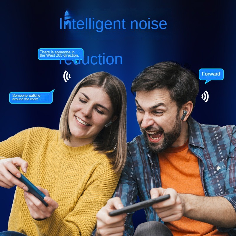 Esports หูฟังบลูทูธสําหรับเล่นเกมไร้สาย X39 in ear latency ต่ําสไตล์เมชาเย็นสองโหมด