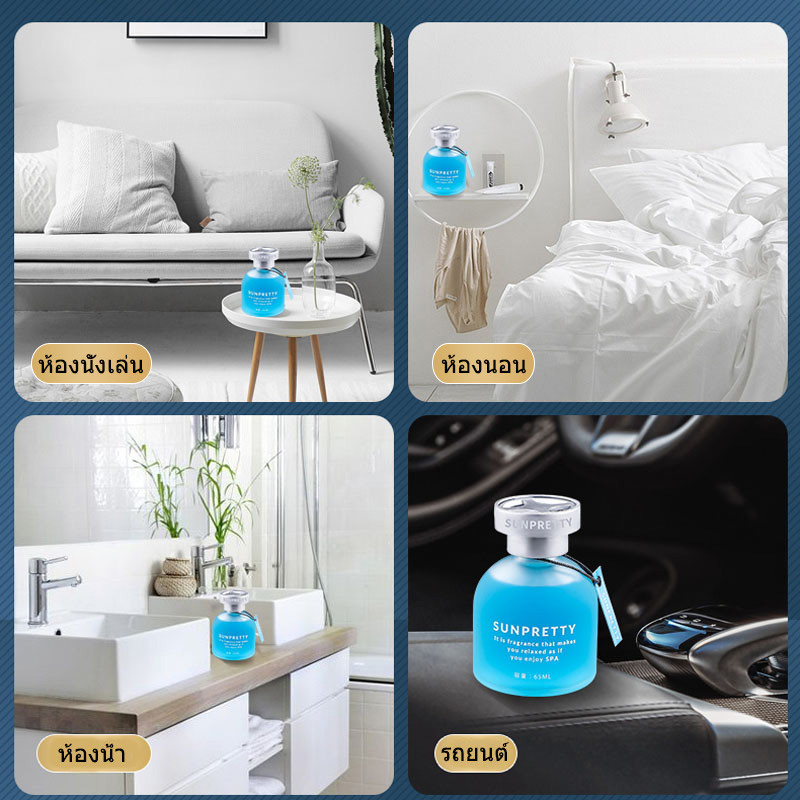 MOTOX น้ําหอมในรถยนต์ น้ําหอมปรับอากาศในห้อง 65มล น้ําหอมอโรม่า น้ําหอมในรถยนต์ ดับกลิ่น น้ำหอมติดทนนาน(พร้อมส่ง) - รูปที่ 3