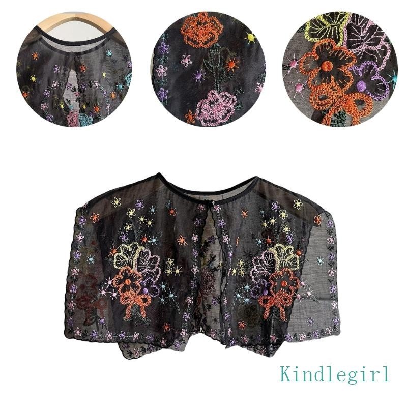 King ปกเสื้อเชิ้ตลําลอง ลายดอกไม้ หรูหรา
