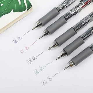 5 in 1 ปากกาลูกลื่น หลากสี พร้อมไส้ดินสอ 4 สี 1 เครื่องใช้สํานักงาน โรงเรียน