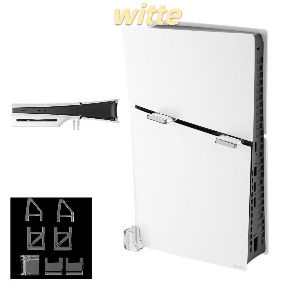 Witte ขาตั้งเกมคอนโซล ABS แนวนอน เรียบง่าย อุปกรณ์เสริม สําหรับ PS5 Slim