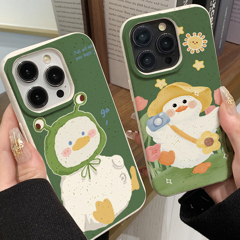 เคส For iPhone 11 13 เคสไอโฟน14 15 12 Pro Max X XR XS MAX 6 7 8 14 15 Plus 12 13 MINI ป้องกันการตก Psyduck เคสโทรศั Case