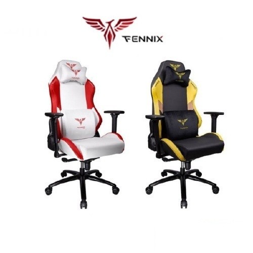 Fennix Gaming Chair เก้าอี้เกมมิ่ง เบาะหนัง หนาพิเศษ รุ่น WB-8568-6 - รับประกันศูนย์ไทย 5 ปี