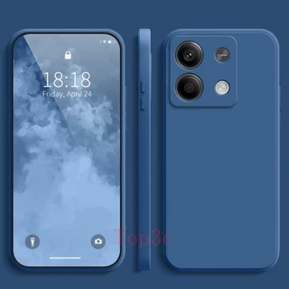 Case Poco M6 Pro/Poco X6/PocoC65/Poco X5 Pro/Poco X5 5G/PocoX6 Pro สีทึบซิลิโคนเหลวป้องกันการตกเคสโทรศัพท์ YT