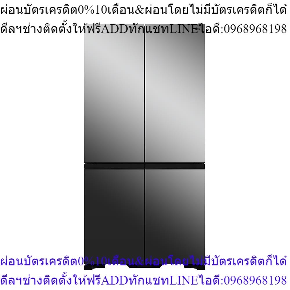 HITACHI ตู้เย็น MULTI DOOR รุ่น RWB640VFX MIR 20.1 คิว กระจกเงา อินเวอร์เตอร์
