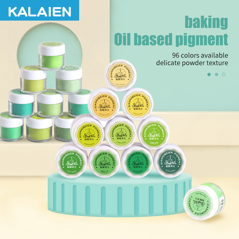 KALAIEN ผงฟู ชินิเบล เค้กวันเกิด ฟองดองท์ ท็อปปิ้ง พร้อมผงมูสช็อคโกแลต 96 สี ส่วนผสมอบ