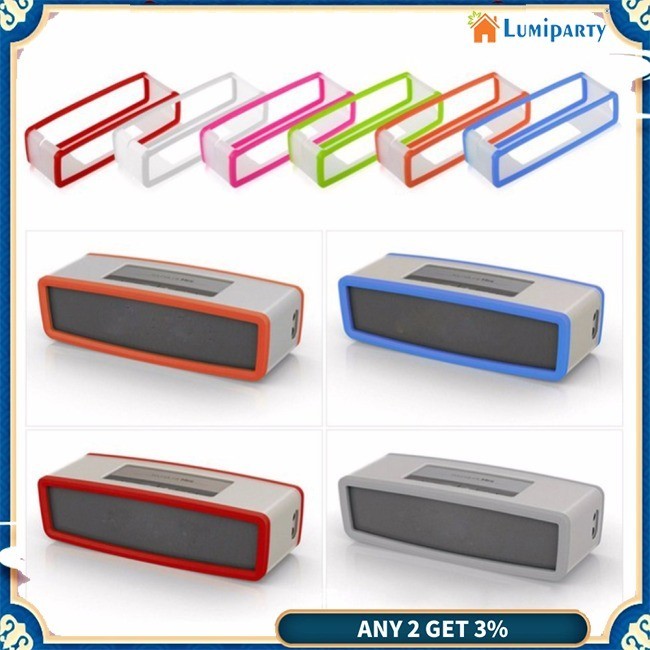 Lumiparty เคสซิลิโคน แบบพกพา สําหรับลําโพงบลูทูธ Bose SoundLink Mini 1 2 Sound Link I II