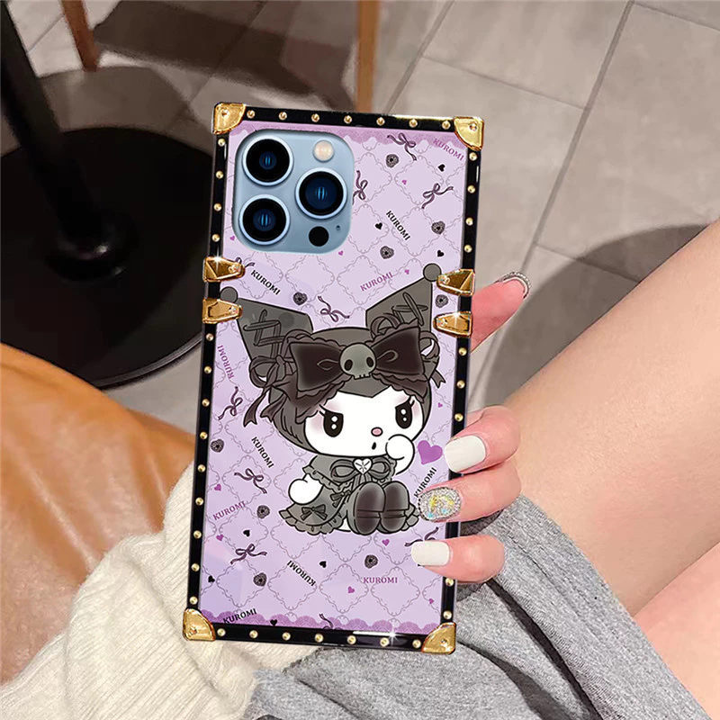 เคสการ์ตูน Kuromi สำหรับ Vivo Y29 Y28 Y19s Y18 V60 Lite Y03 Y17s Y27s Y16 Y02s Y78 Y02t Y15s Y22s Y33s Y21 Y01 Y12s Y15A thumbnail 7