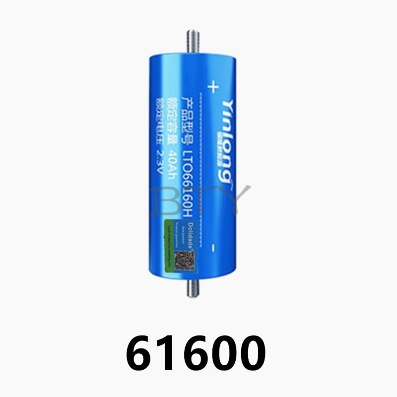 BTY 100% Original Real Capacity Yinlong 66160 2.3V 40Ah Lithium Titanate LTO Battery Cell for Car Au