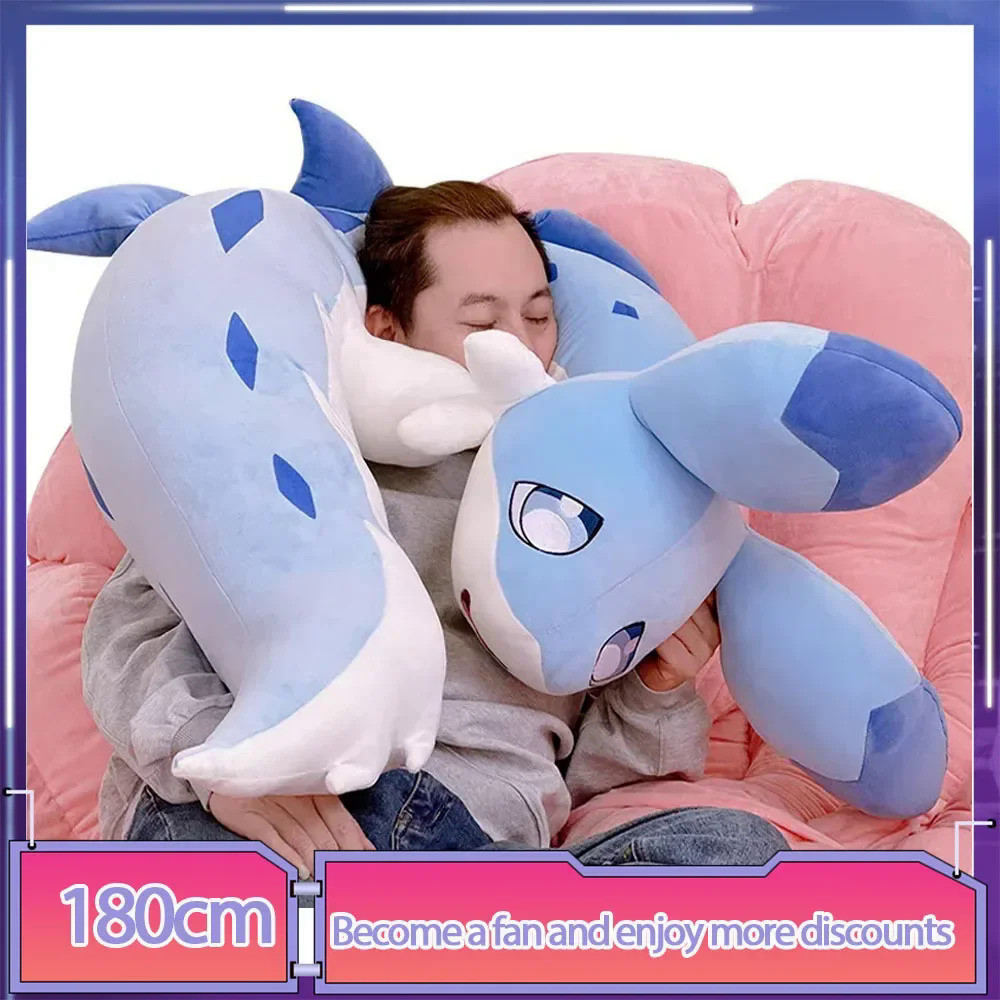 หมอนตุ๊กตานุ่ม รูปการ์ตูนแมว Palworld สีฟ้า เหมาะกับของขวัญวันเกิด ของเล่นสําหรับเด็ก