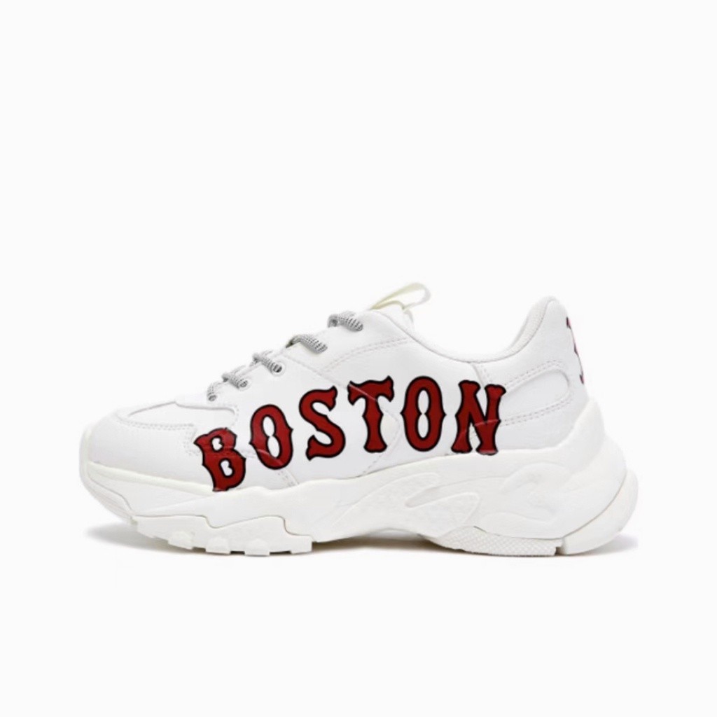 ♞,♘(แท้100%) MLB รองเท้าผ้าใบ - Boston Red Sox -32SHC2011-43I