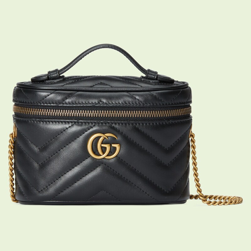 ราคาดีที่สุดของแท้ 100%กุชชี่ Gucci GG Marmont Mini Tote Bag ผู้หญิง กระเป๋าถือ กระเป๋าเครื่องสำอาง
