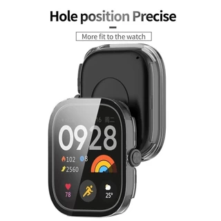 กระจกนิรภัย + เคส สําหรับ Xiaomi Redmi Watch 4 กรอบป้องกันหน้าจอ กันชน เคส สําหรับ