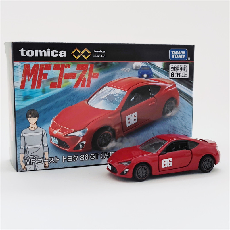 Tomica TOMICA ธงอัลลอย ไม่จํากัดจํานวน 04 MF Toyota 86GT Initial D-Sequel Tongxia Xiaxiang
