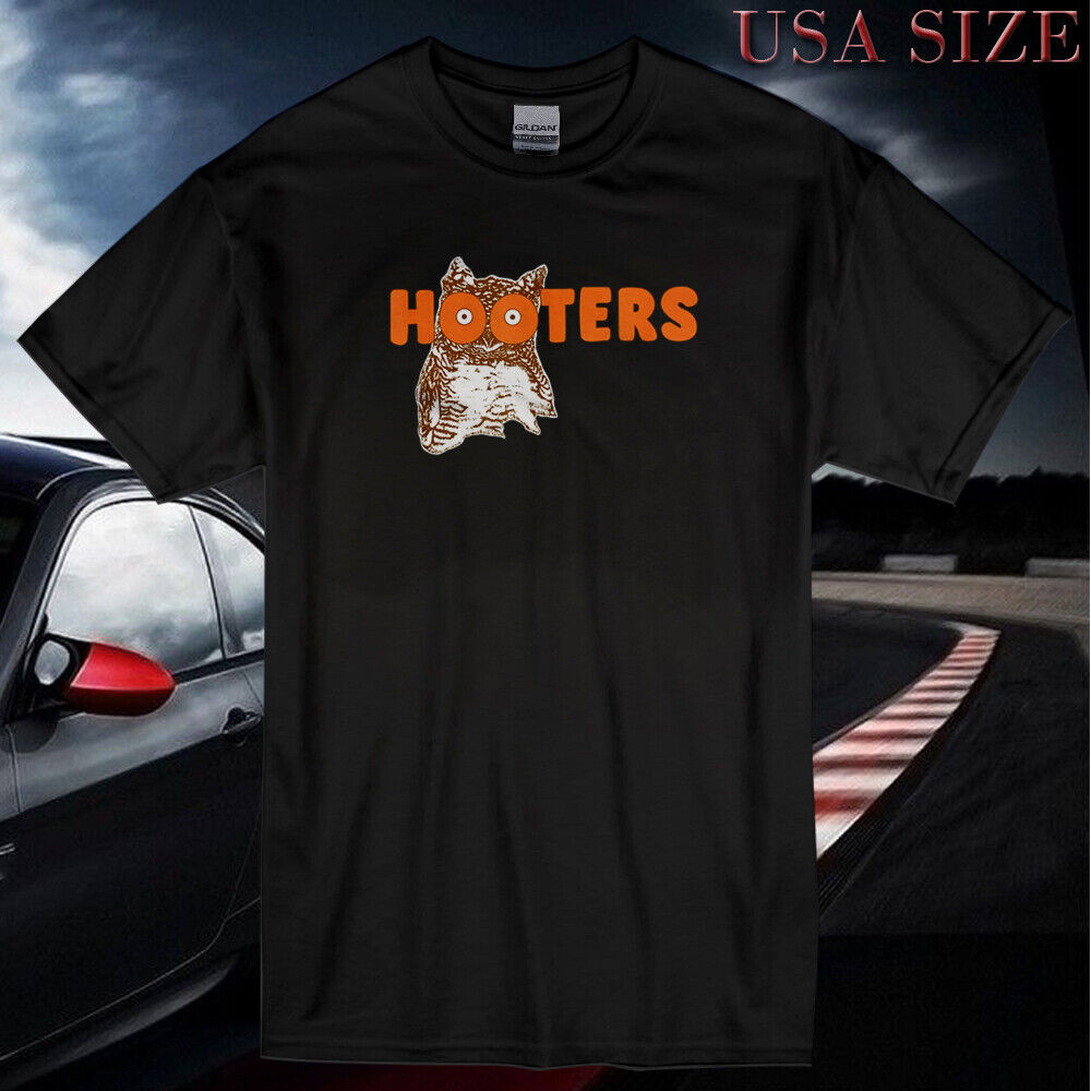 Hooters Owl For Birds เสื้อยืดผ้าฝ้ายแท้ผู้ชาย