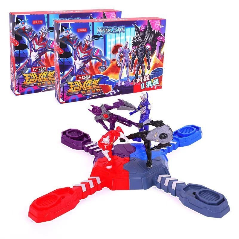 ตุ๊กตามอนสเตอร์ ซูเปอร์แมน อุลตร้าแมน สองผู้เล่น Battle Arena Ultraman Beat Monster ชุดของเล่นโต้ตอบ 11/22 สําหรับแม่ และลูก