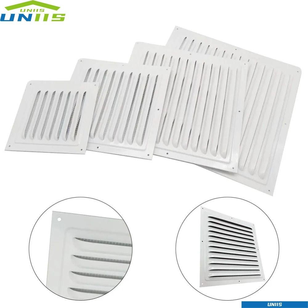 Uniis ฝาครอบช่องระบายอากาศ อลูมิเนียมอัลลอย 150 200 250 300 มม.