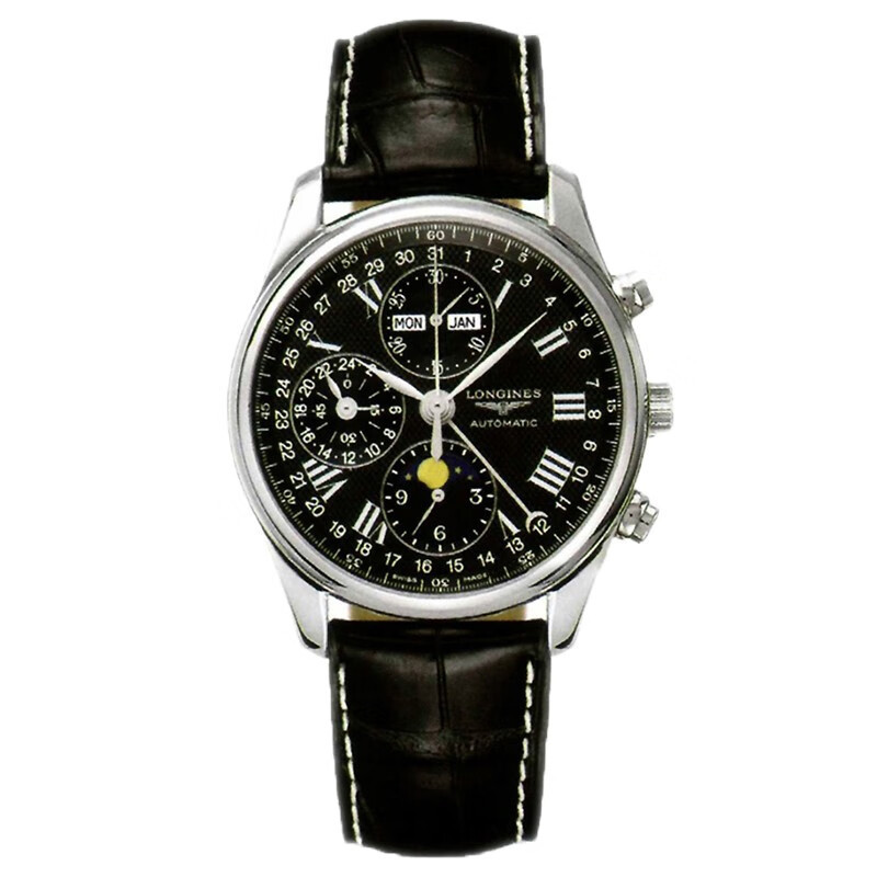 Longines LONGINES นาฬิกาข้อมืออัตโนมัติ Swiss Watch 40 มม. L2.673.4.51.7 สําหรับผู้ชาย