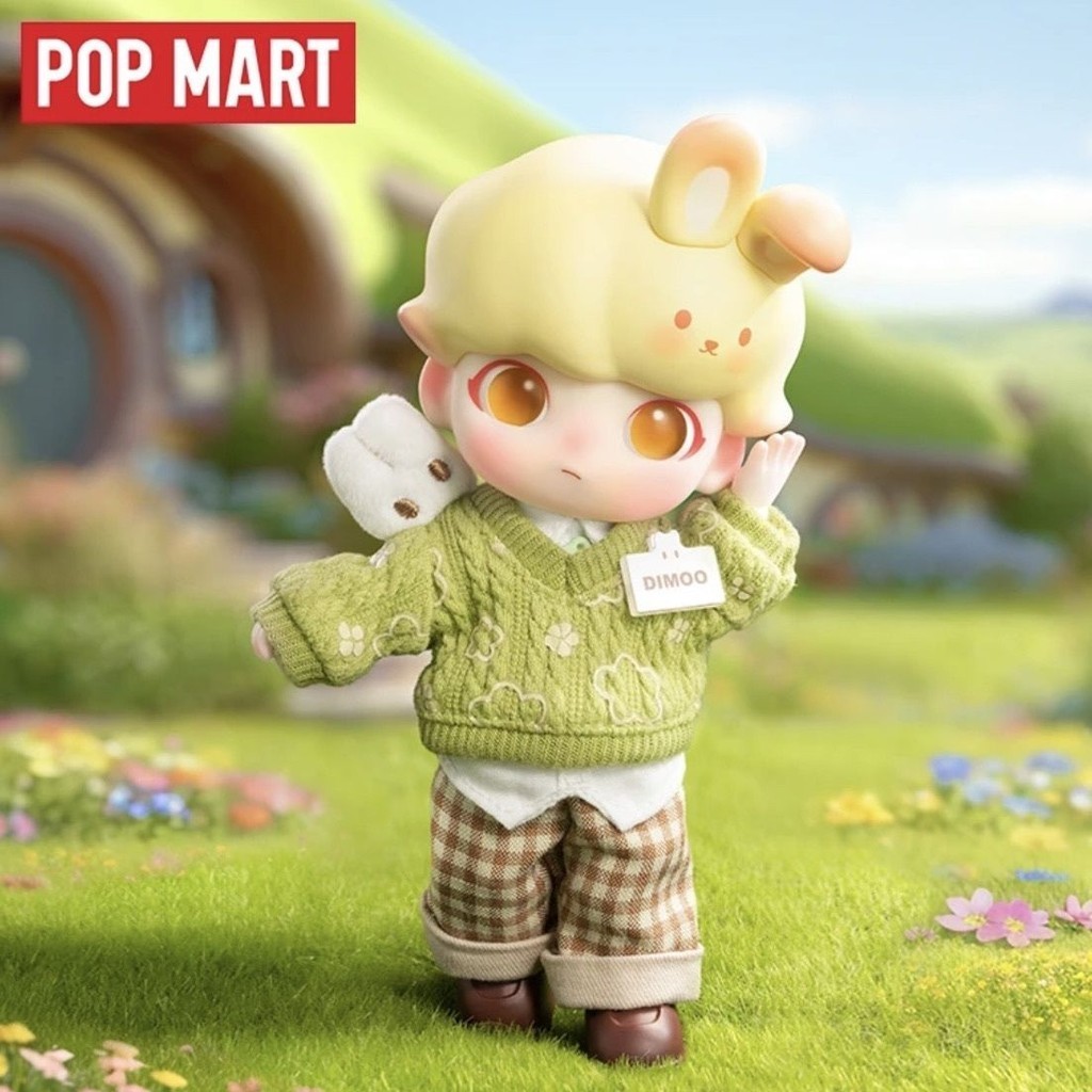 ตุ๊กตาฟิกเกอร์ Popmart Pop Mart Dimoo Holiday Rabbit น่ารัก ของขวัญ สําหรับแฟนสาว