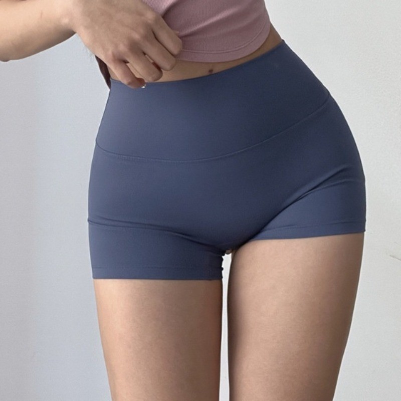【Yogaheal】กางเกงขาสั้นเอวสูงสําหรับออกกําลังกาย