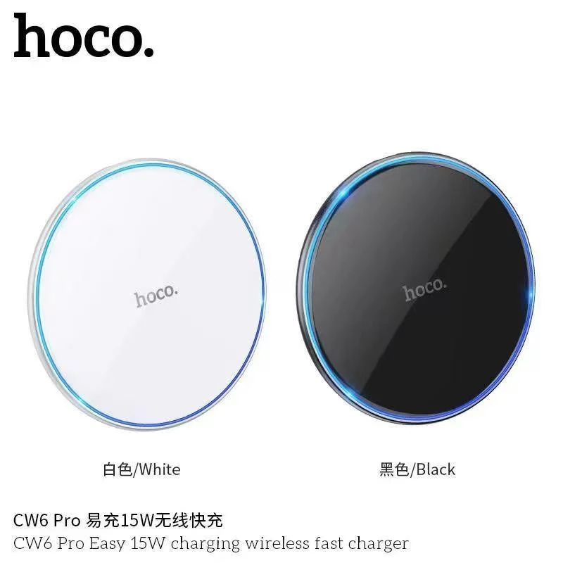 HOCO CW6 Pro แท่นชาร์จไร้สาย 2in1 ดีไซน์พรีเมียม จ่ายไฟ 15W สมาร์ทโฟน / หูฟังไร้สาย Qi Wireless [AF] thumbnail 4