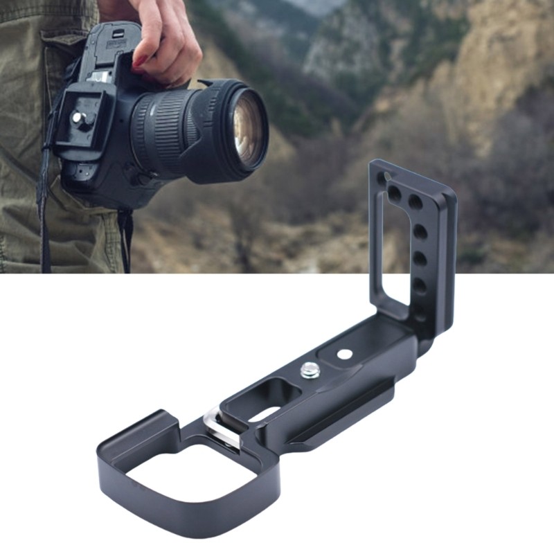 Doublebuy Prectical Machined Vertical Bracket L shape Hand Grip สําหรับกล้อง A6400 A6300 A6100