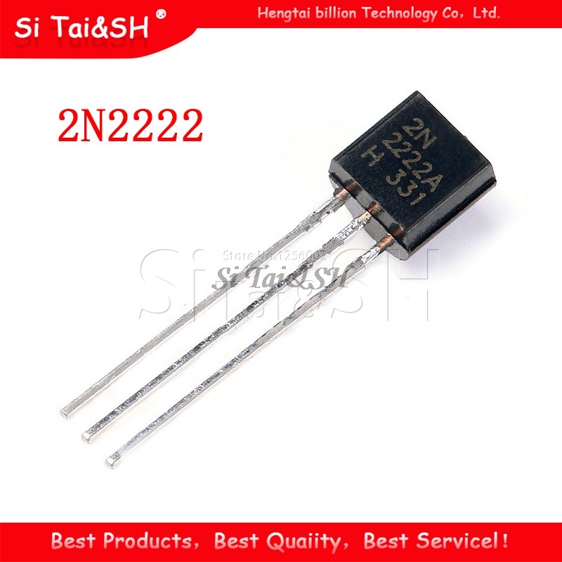 100PCS 2N2222 2N2222A TO-92 TO92 ทรานซิสเตอร์ IC ใหม่และต้นฉบับ