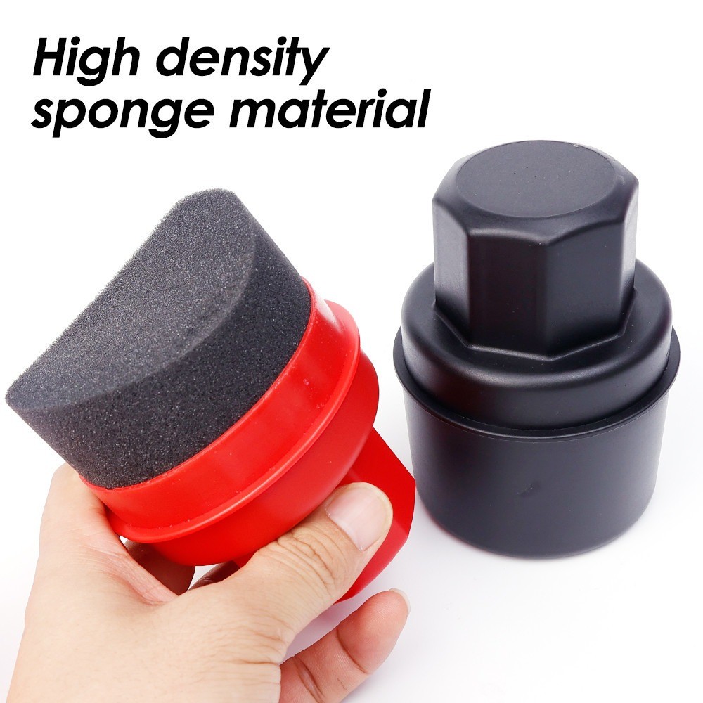 ฟองน้ําขัดล้อรถโค้ง - แปรงทําความสะอาดการบํารุงรักษารถยนต์ - ยางอัตโนมัติ แว็กซ์ ผู้สมัคร - อุปกรณ์ยานยนต์ - แผ่นทําความสะอาดยางพร้อมฝาปิด - รูปที่ 6