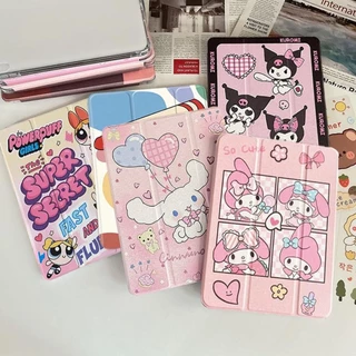 เคสไอเเพด ซิลิโคนนิ่ม/TPU For gen5 gen6 Air1Air2 9.7 gen7gen8gen9 10.2 Air3 10.5 Air4Air5 10.9 พร้อมที่ใส่ปากกา ฝาหลังใส
