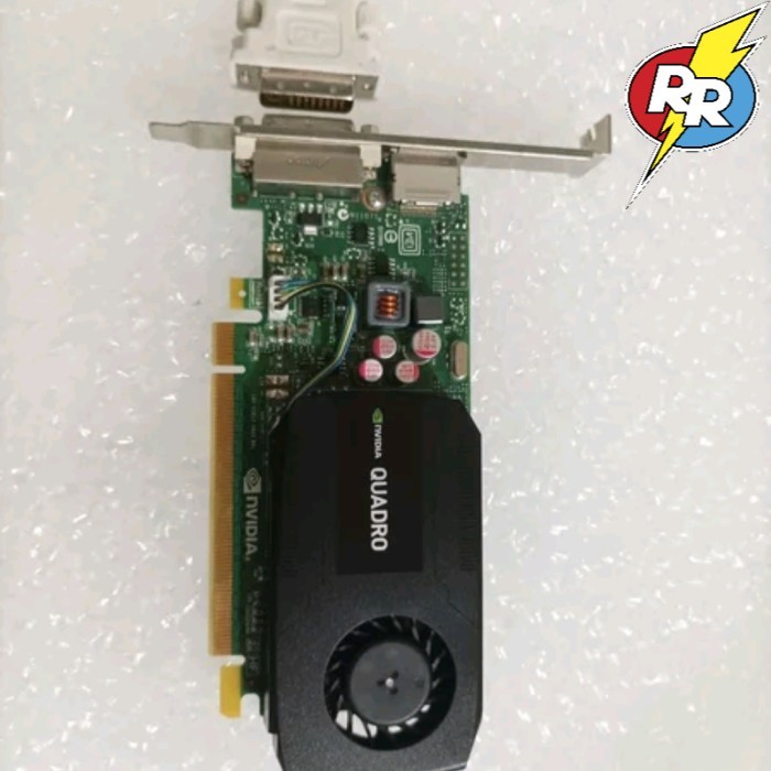 การ์ด VGA Nvidia Quadro K600 1 GB 128 บิต DDR3 Bonus VGA Converter