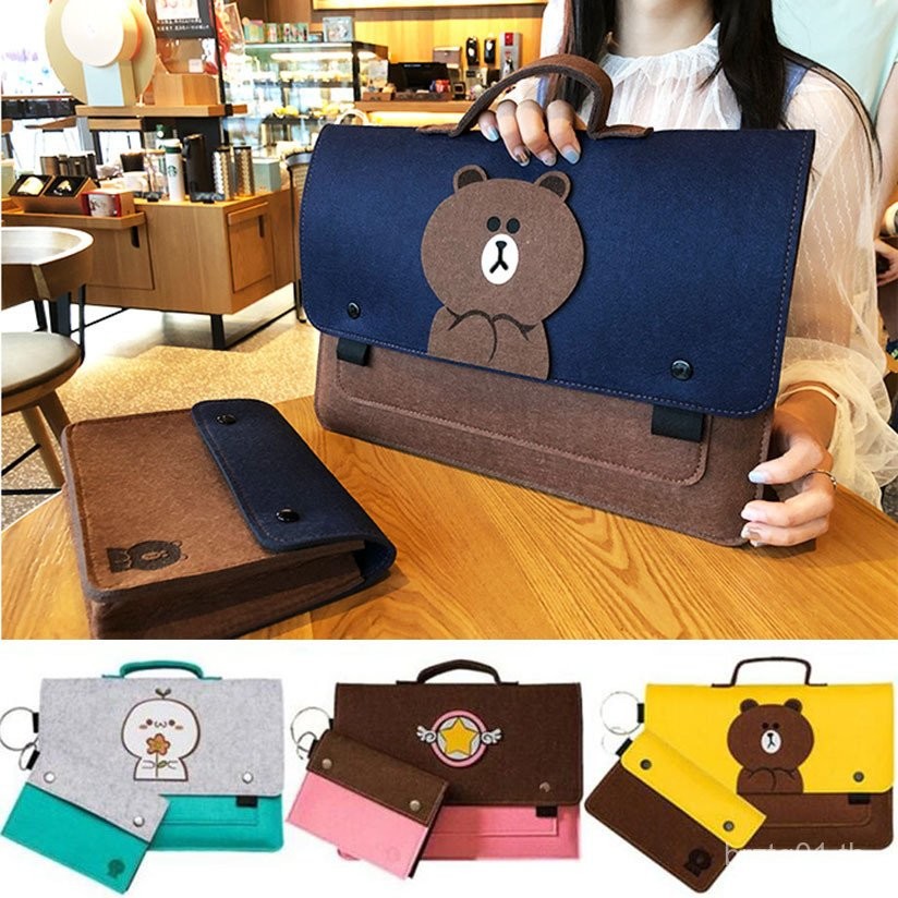 ♥ ♥ การเลือกสรรที่ขายดี ♥ ♥ กระเป๋าแล็ปท็อป กระเป๋าถือการ์ตูน สำหรับ Apple Lenovo Dell Asus ขนาด 13 นิ้ว 14 นิ้ว 15.6 นิ้ว ♥ ♥