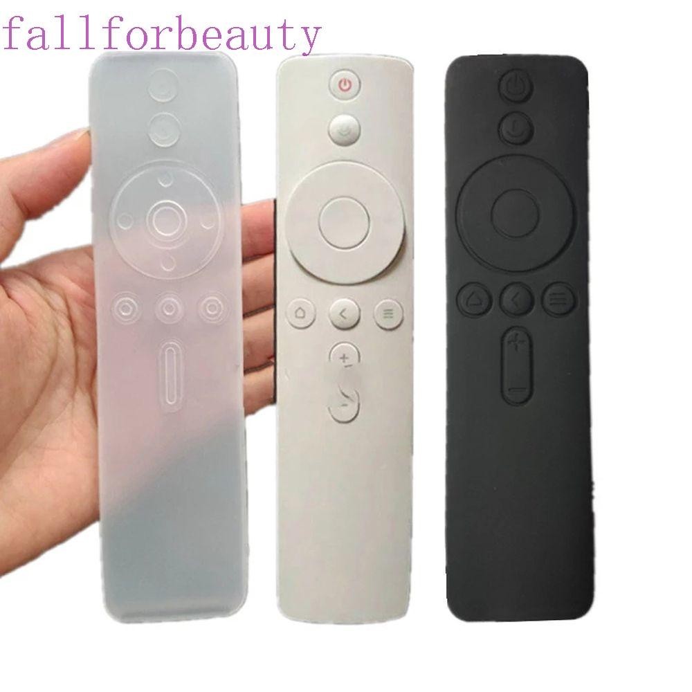 Fallforbeauty เคสซิลิโคนนิ่ม แบบใส กันฝุ่น กันกระแทก สําหรับรีโมตคอนโทรล Xiaomi TV 4A Xiaomi Set-top Mi Box 4