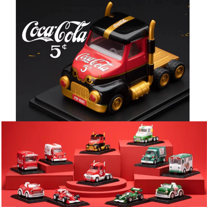 Hgtoys [เลือกได้] [ของแท้] Popmart Coca Cola pays tribute to classics Series Blind Box Doll Trendy Gift