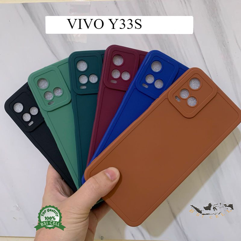 CASE VIVO Y33S V2109 SILICON PRO CAMERA เคสคลุมเต็ม