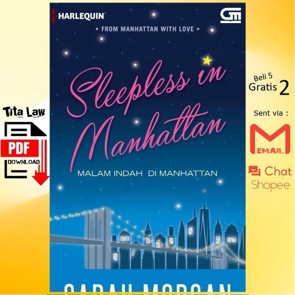 นิยาย Sleepless In Manhattan (Beautiful Night In Manhattanby Sarah Morgan