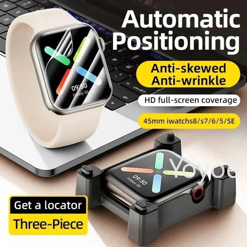 ฟิล์มไฮโดรเจล กันรอยหน้าจอ สําหรับ Apple Watch Ultra 2 Series 9 49 มม. 40 มม. 41 มม. 45 มม. 44 มม. iWatch Series Ultra 2 8 7 6 5 SE 4