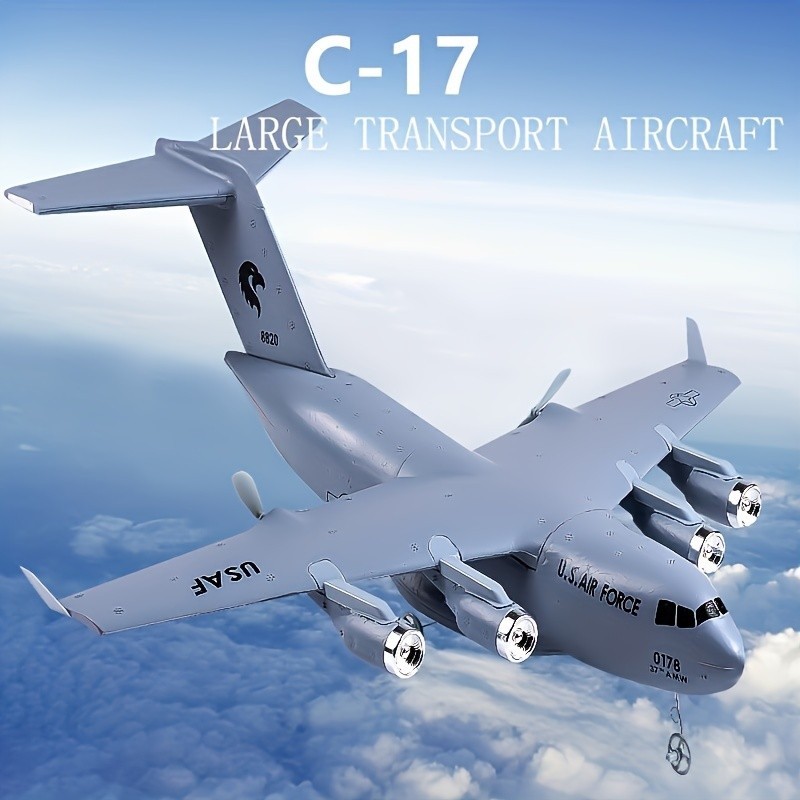 C17 เครื่องบินบังคับวิทยุ ขนาดใหญ่ ของเล่นสําหรับเด็ก