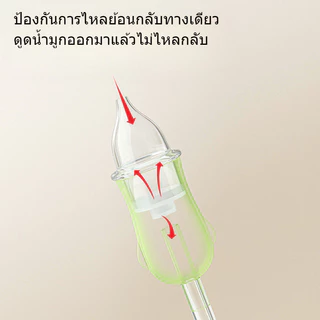 Oldlaiben เครื่องดูดน้ำมูกเด็กแบบพกพา แรงดันลบ ช่วยล้างอาการคัดจมูก พร้อมระบบทำความสะอาดง่าย