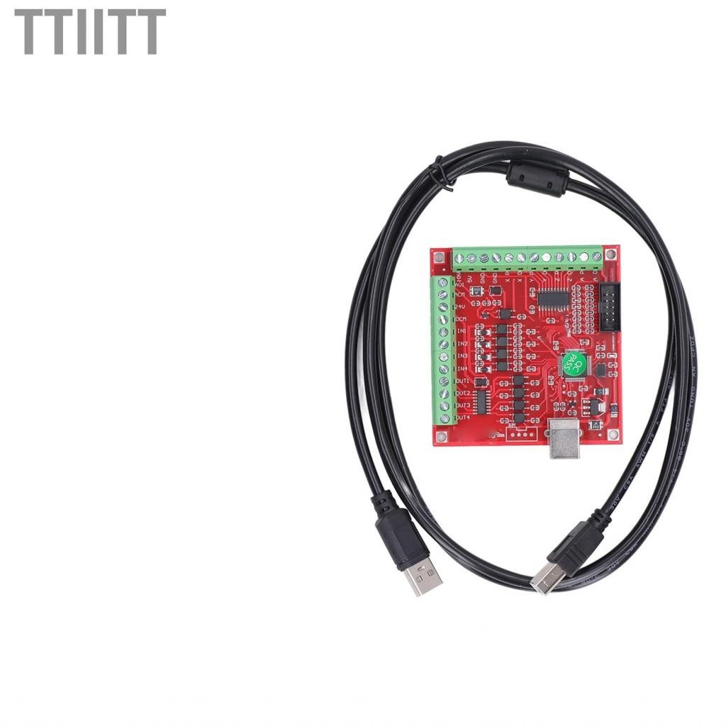 Ttiitt Motion Controller Card Breakout Board 100Khz USB For CNC Engraving Servo Motor＠