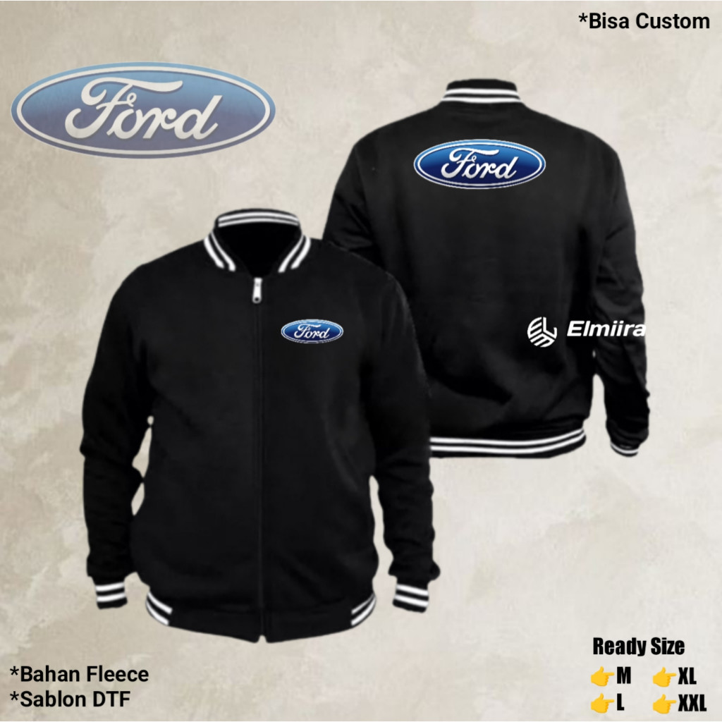 เสื้อแจ็คเก็ต Ford Varsity Custom Varsity Jacket